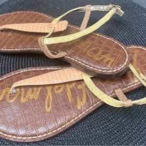 Sam Edelman Sandals Tri Color New